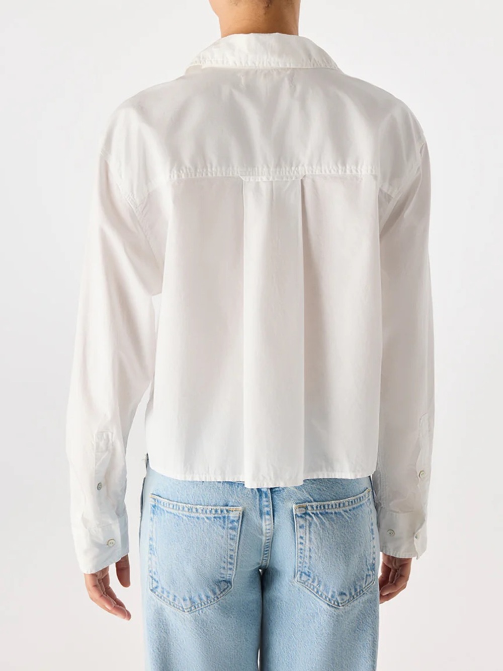 Amo Ruth crop button down L - Picture 4 of 8